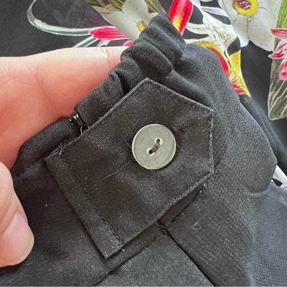 EUC Soft Surroundings Spring Meadows Midi Skirt in Black size Small - Picture 8 of 15